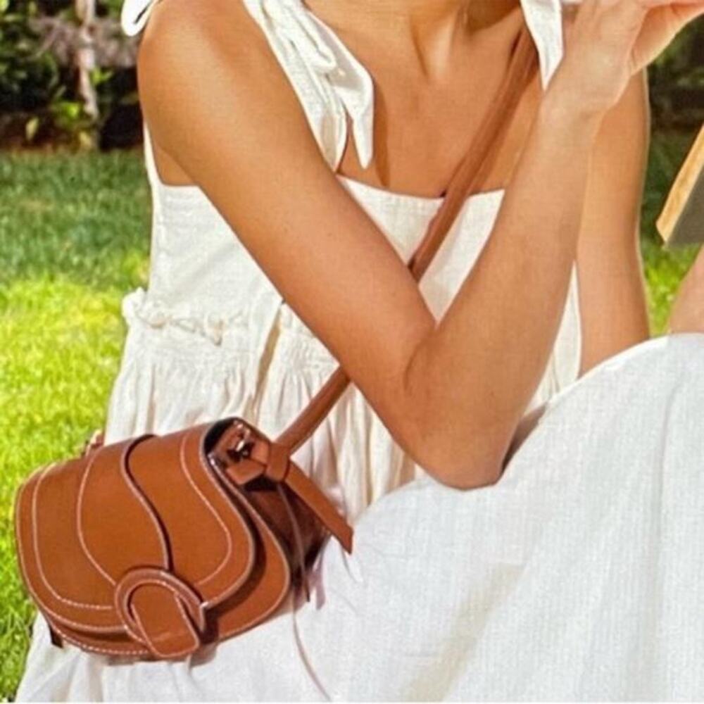 Rachel Zoe Convertible Brown Crossbody Belt Bag Purse NWT - Picture 2 of 11